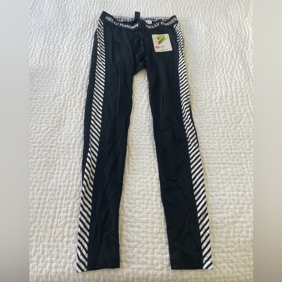 NWT Helly Hansen Baselayer Black Leggings - Picture 1 of 5